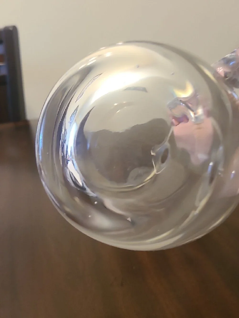 Clear Glass Wine Decanter Tilt Handle - Capacity 1000‎ ml